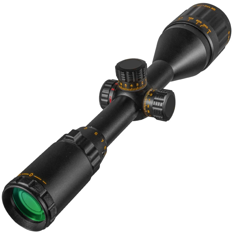 NSIRIUS 3-9X50 AOE Ouro Tactical Riflescope Visão Óptica Red Green