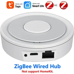 Tuya Smart Life ZigBee Gateway Hub - Wireless/Wired Smart Home Control Bridge (ZigBee Wired Hub)