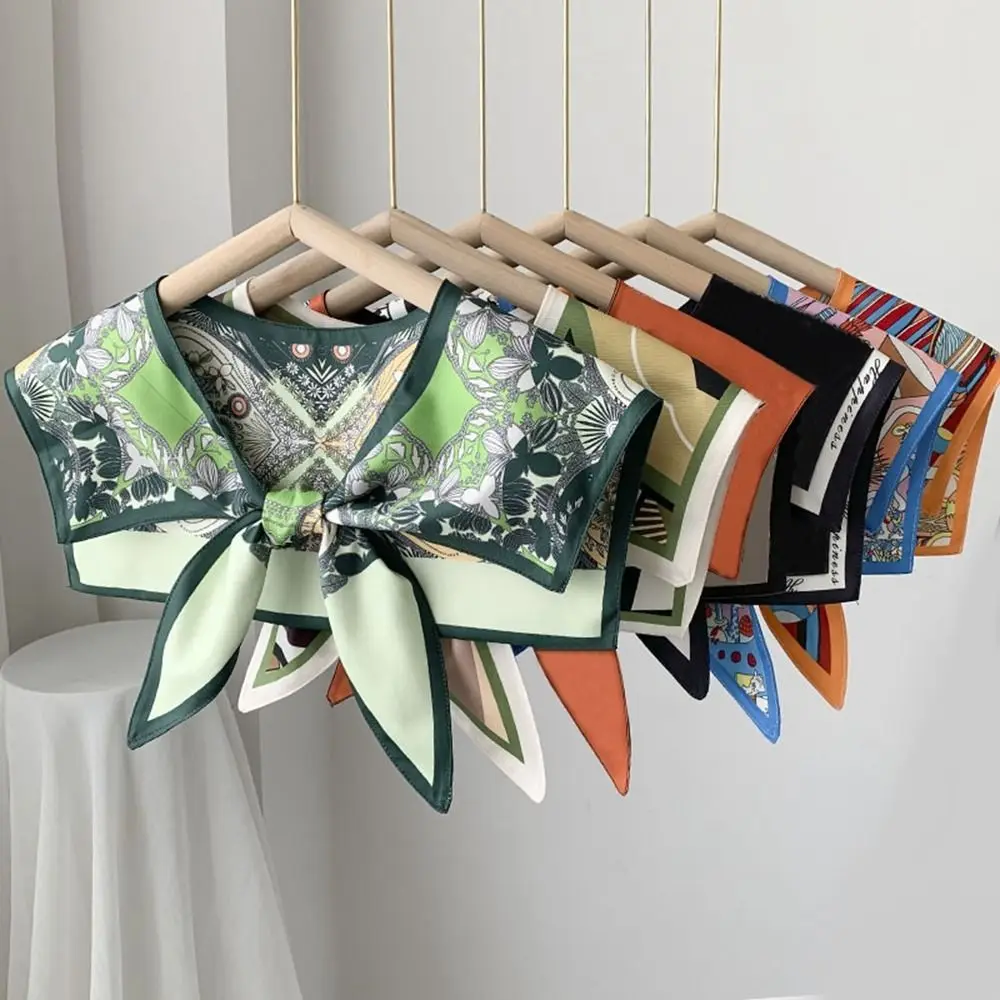 

Silk Detachable Collar False Collar Scarf Decoration Neckwear for Summer