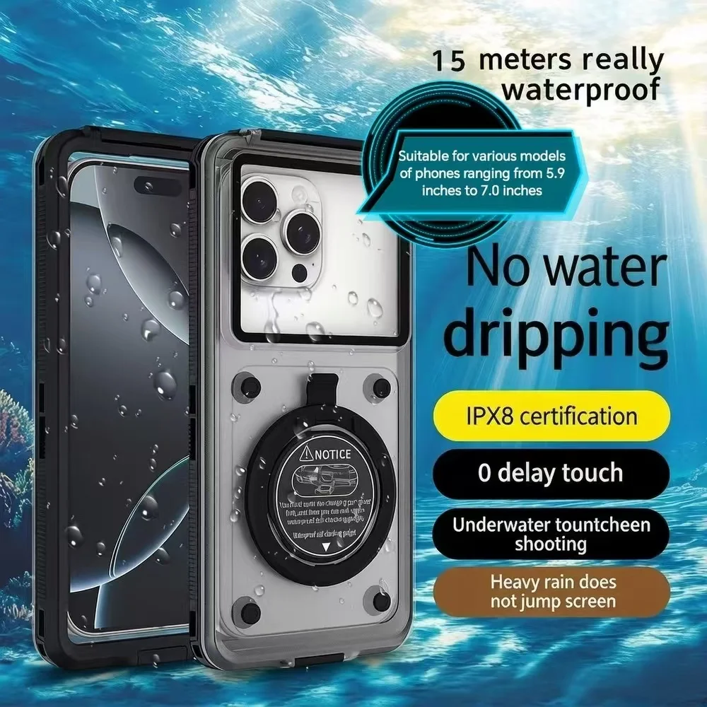 Professional Waterproof Universal Phone Case for Underwater Photography