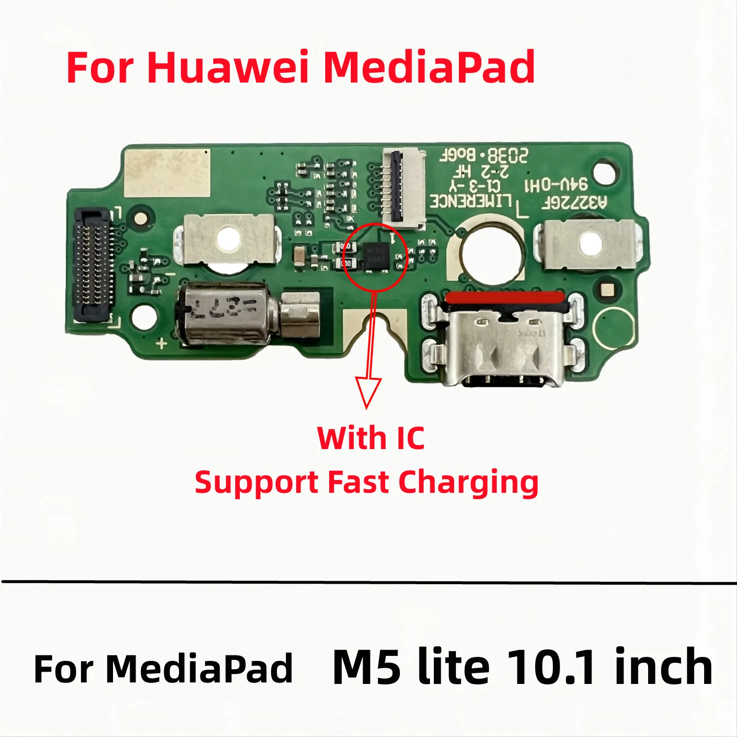 

Original USB Charger Dock Board Charging Port Flex Cable For Huawei MediaPad M5 Lite 10.8 SHT-AL09 SHT-W09 10 CMR-AL09 W09