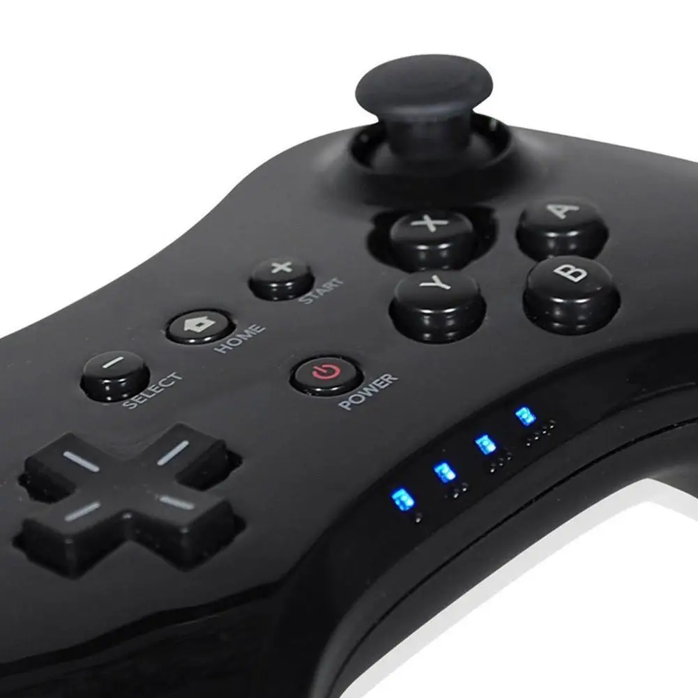 Wireless Classic Pro Controller Joystick Gamepad for Nintend Wii U Pro with USB Cable Wireless Remote Controller for Wii U