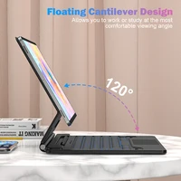 Magic Keyboard for Samsung Galaxy Tab S9 S8 S7 11inch S8+/ S8 Plus/ S7 FE/ S7 Plus 12.4 inch Case Multi-Angle Trackpad Backlit - Ảnh 5