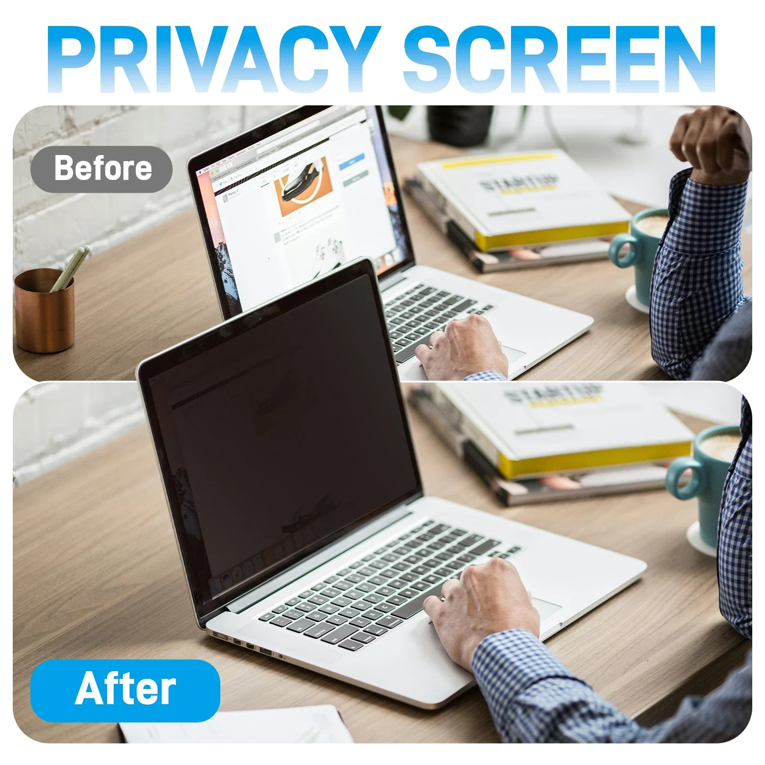 Magnetic Privacy Screen For Macbook Air 13 Inch 2018 2021