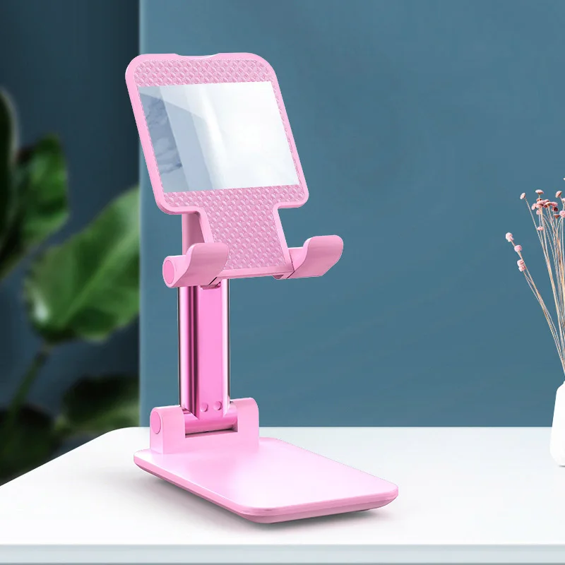 mobile stand for home Universal Desktop Mobile Phone Holder Stand for IPhone IPad Adjustable Tablet Foldable Table Cell Phone Desk Stand Holder mobile finger holder Holders & Stands