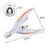 Professional Pet Nail Clipper Scissors Pet Dog Cat Nail Toe Claw Clippers Scissor LED Light Nail Trimmer for Animals Pet Supplie 6