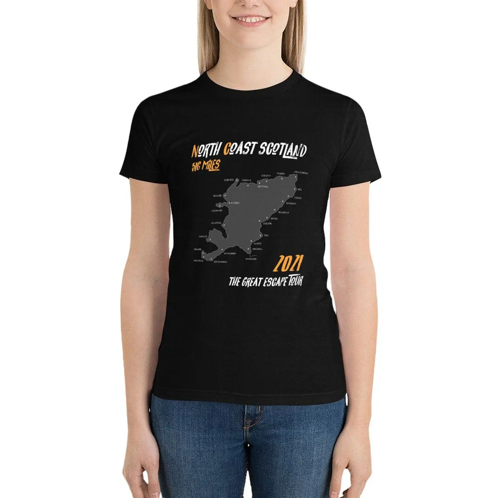 

2021 The GREAT Escape Tour | North Coast NC516 T-Shirt Blouse vintage clothes Aesthetic clothing new edition t shirts for Women