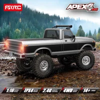 HB R1601 R1602 R1603 2.4G RC Pickup Truck 1:16 Off-Road Vehicle 4WD Climbing High-Speed Car Lighting Toy Model Racing Toy RTR