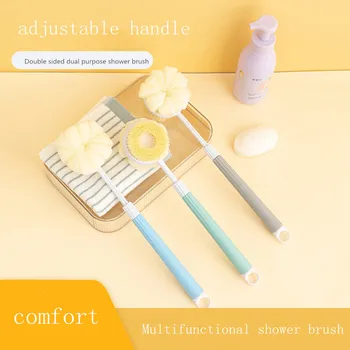1PcBath Brush BackBodyBath muslimhhandle Scrub esfoliante massaggiatore per la pelle esfoliante BathroomBrush