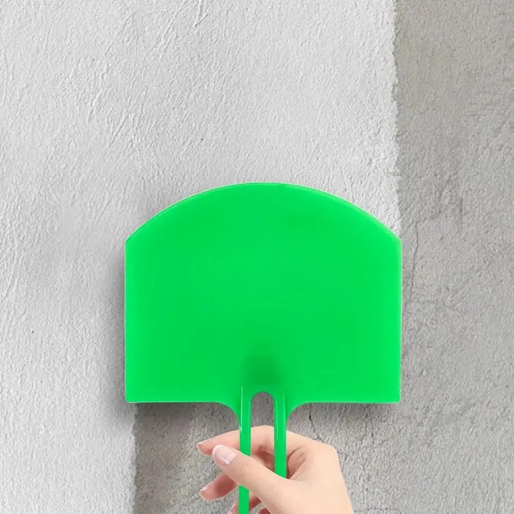 2Pcs Curved Bucket Scoop Putty Board Plaster Trowel Paint Scrapers Brushes Scraping Decals Patch Construction Applicator Board 4