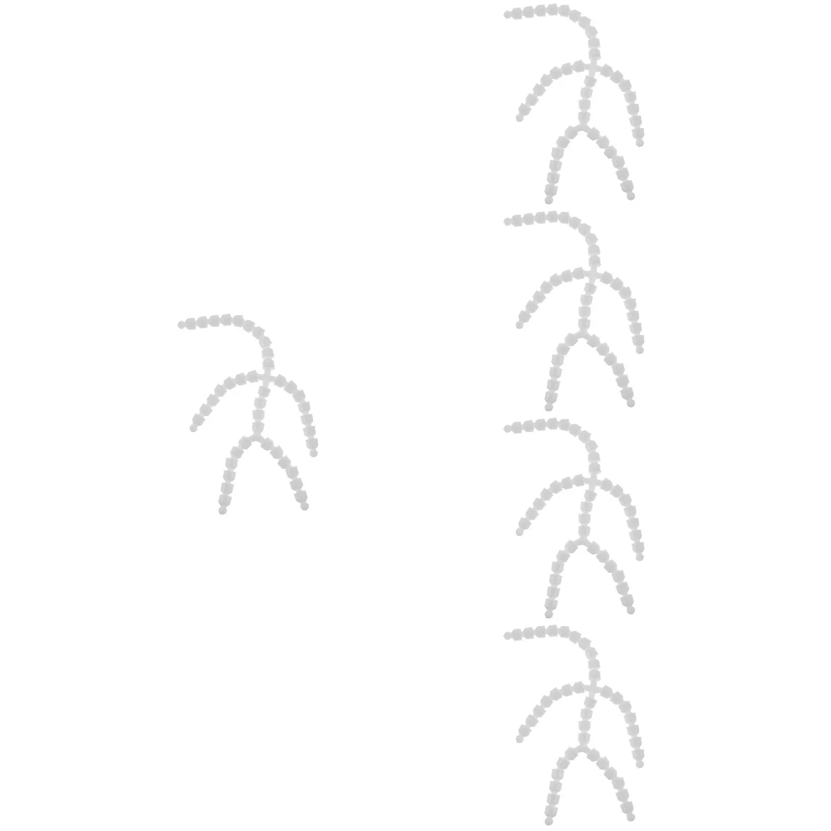 

5 шт., подвижные пластиковые соединения