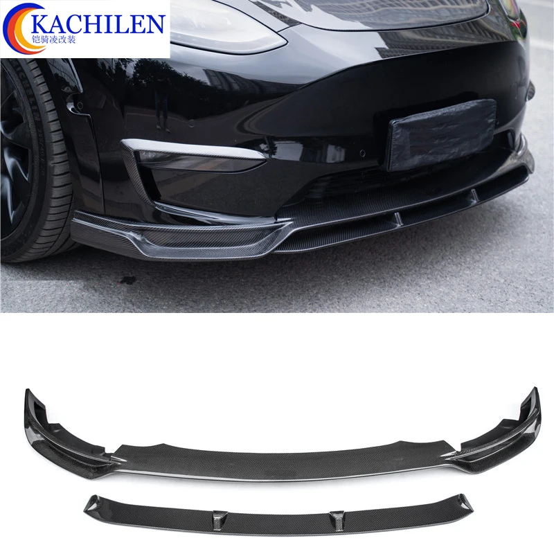 

CM Style MODEL Y Carbon Fiber Front Lip Spoiler For Tesla MODEL Y