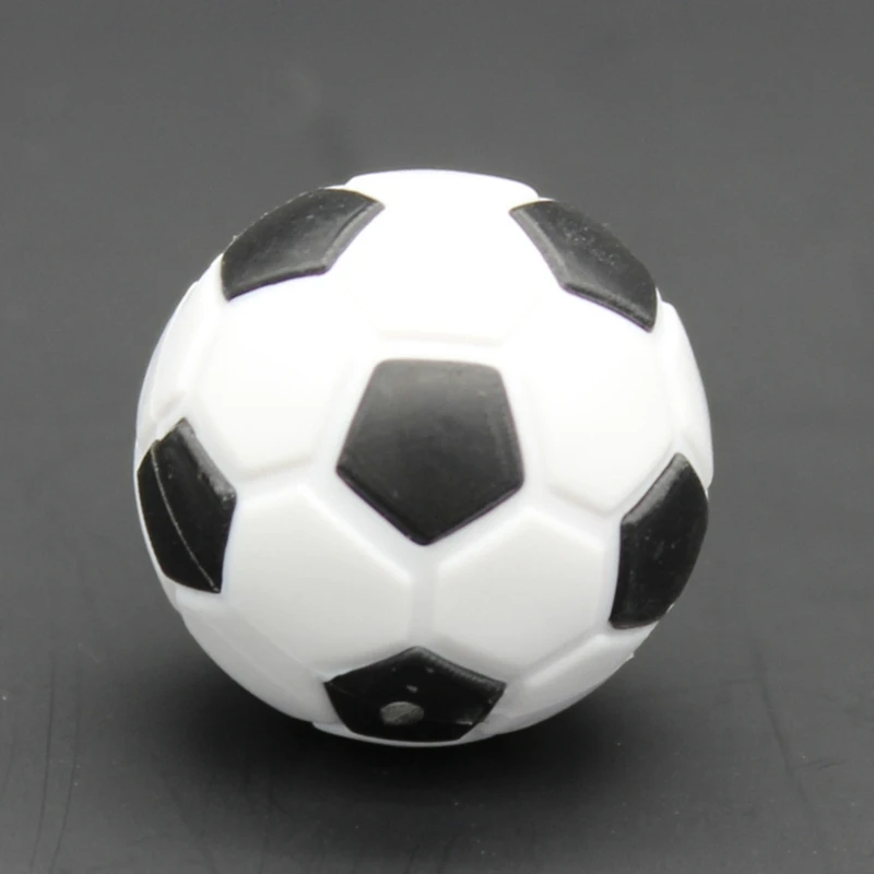 Tabletop Soccer Game 12Pcs Table Soccer Foosballs Replacements Foosballs Table Ball Enduring Tabletop Game Small Football Soccer Ball