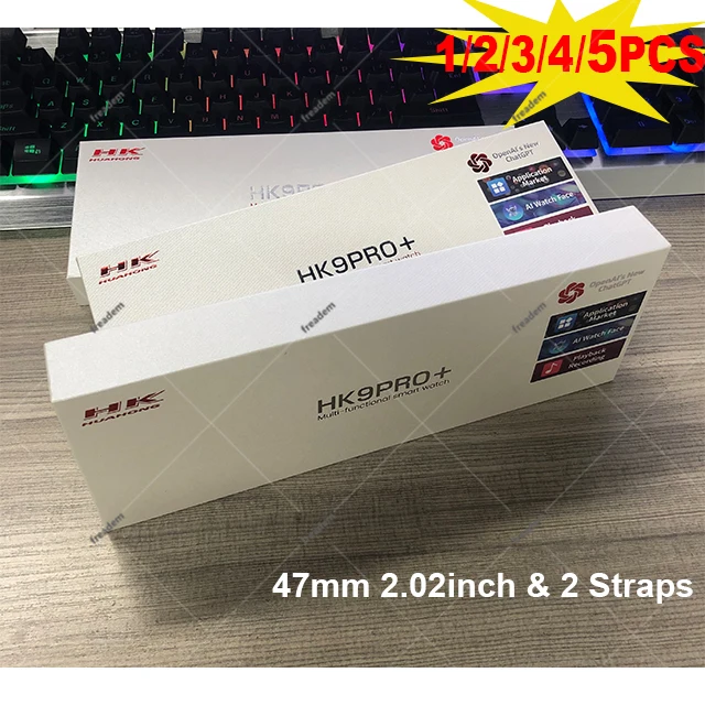 

Смарт-часы HK9 PRO Plus, экран Amoled, 47 мм, 1 Гб ПЗУ