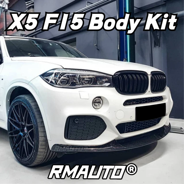 For BMW X5 F15 M Sport 2014 15 16 17 18 Bodykit Car Rear Bumper Diffuser  Spoiler Splitter ABS Black Carbon Tuning Accessories - AliExpress