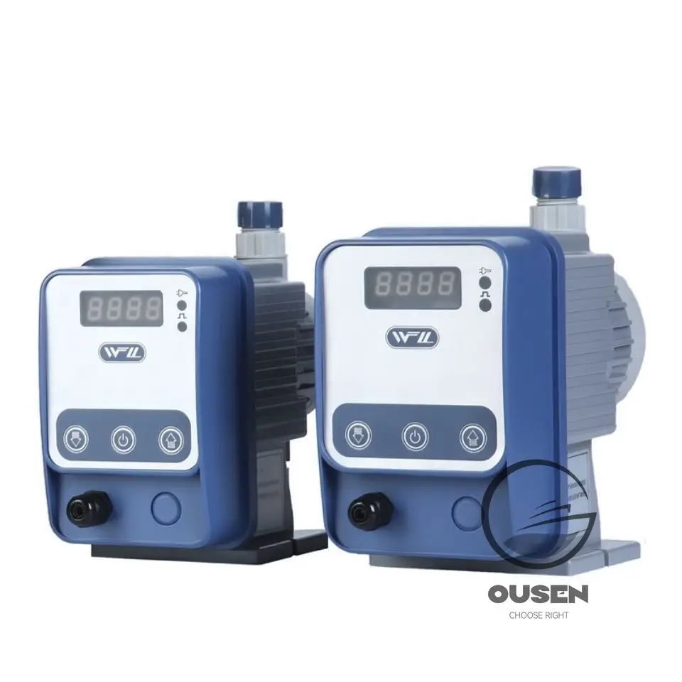 6lph 9lph 5bar Acid Chlorine Chemical Dosing Pump Electronic Metering