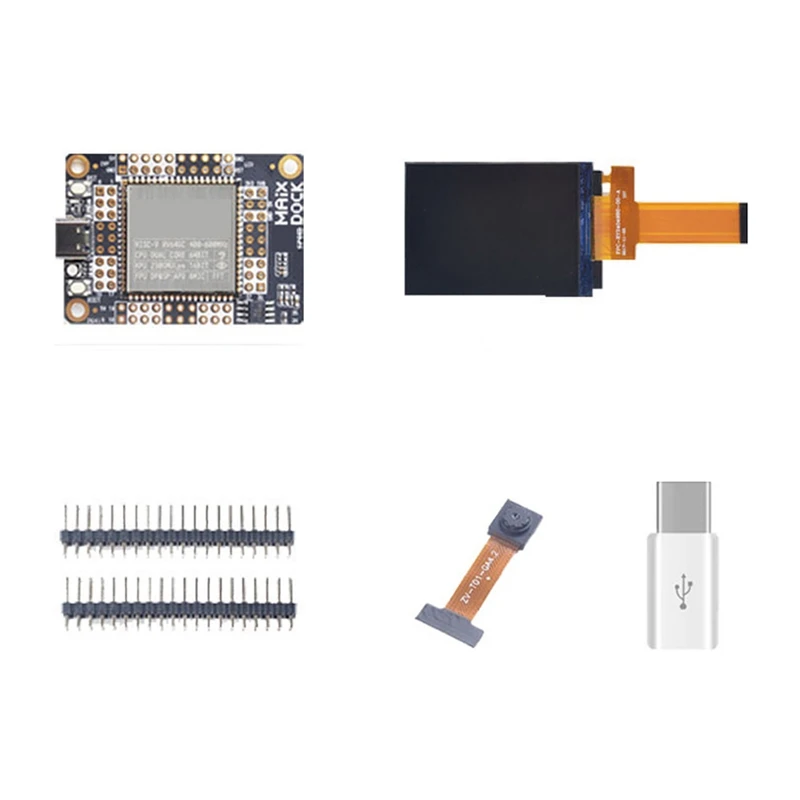 

For Sipeed Maix Dock Kit K210 AI+Lot With GC0328 Camera And 2.4 Inch Screen Deep Learning Vision Development Board Kit