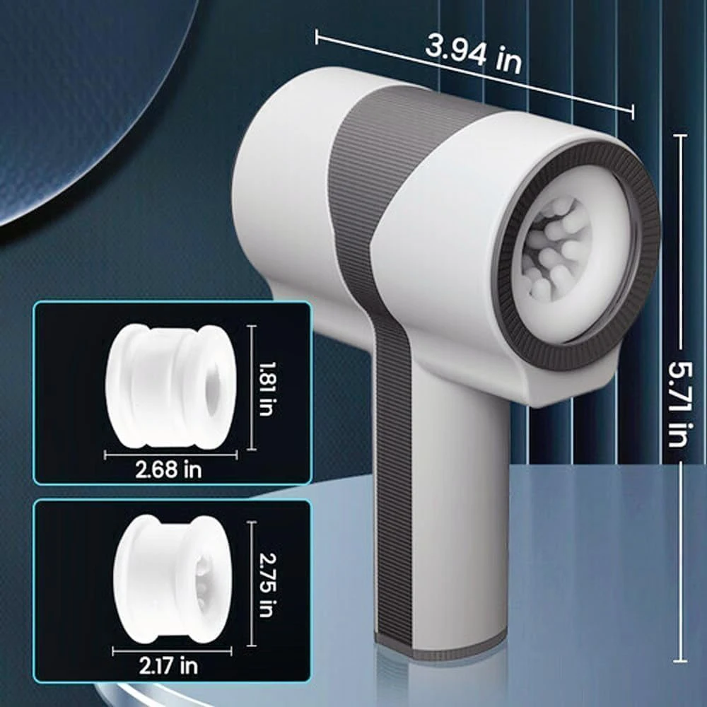 Male Masturbation Cup Handle Design Dual-sleeve Automatic Telescopic Rotating Vibrating Blowjob Sex Toys Penis Stroker For Men male masturbator male masturbator cup male masturbation aid