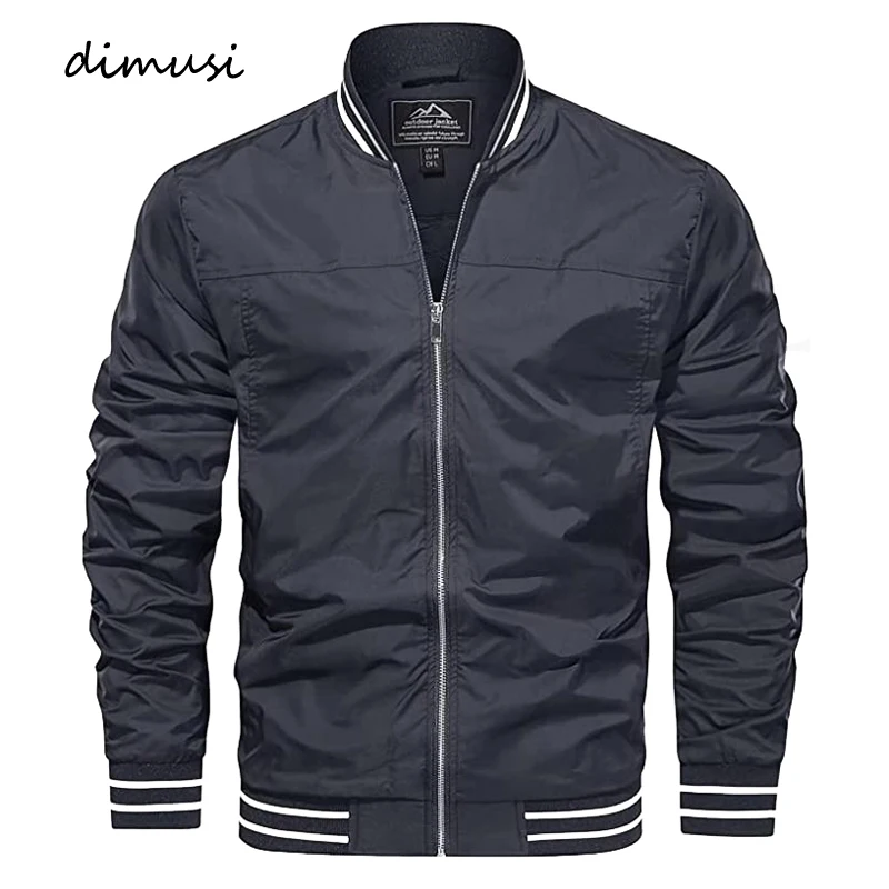 Primavera autunno Bomber da uomo giacche capispalla Casual giacca a vento cappotti da pilota uomo sport Golfwear giacche da Baseball abbigliamento 2