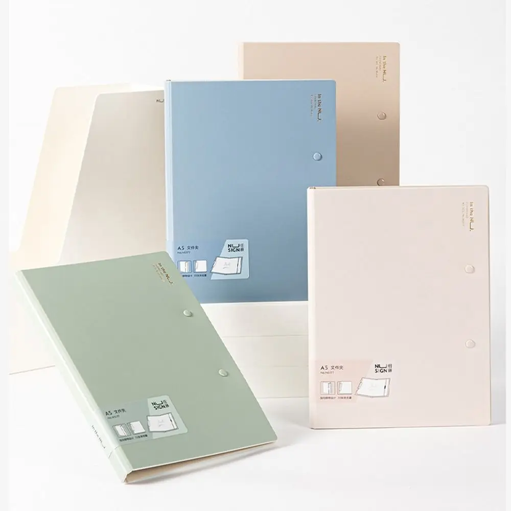 Gifts Portable Foldable Folders A4 To A5 Organize Artifacts File Contract Folders Versatile Test Paper Storage Tool