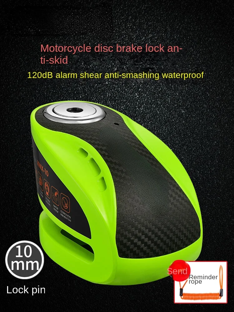 

Locomotive Disc Brake Lock Intelligent Controllable Alarm Disc Lock Motorcycle Lock Security Waterproof Anti-Skid