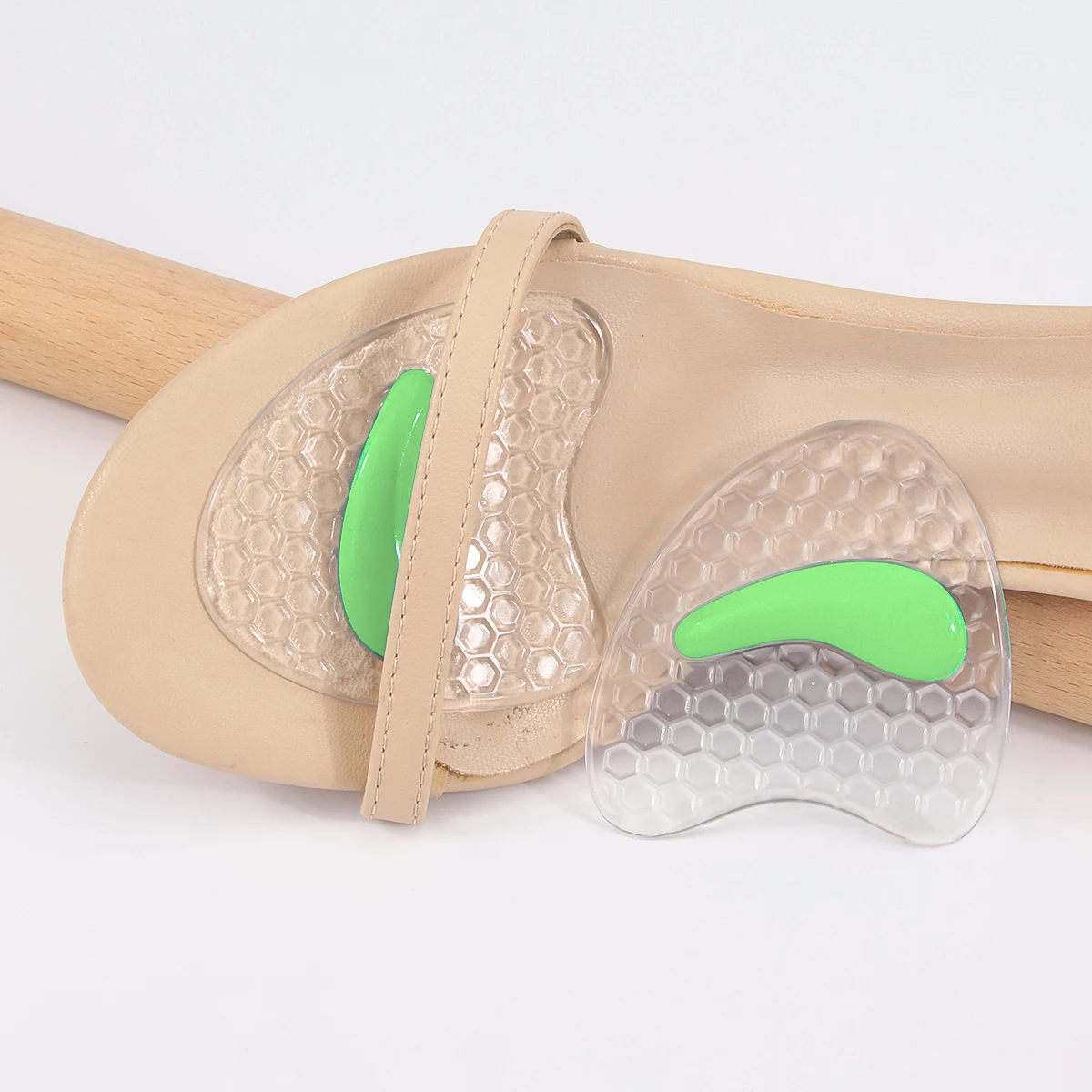 1 Pairs Foot Pads Forefoot Gel Shoe Inserts Antislip Heel Protection High Heels