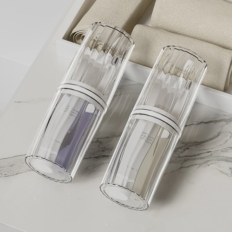 Portable Toothbrush Holder And Travel Toothpaste Storage Case_voghion.com