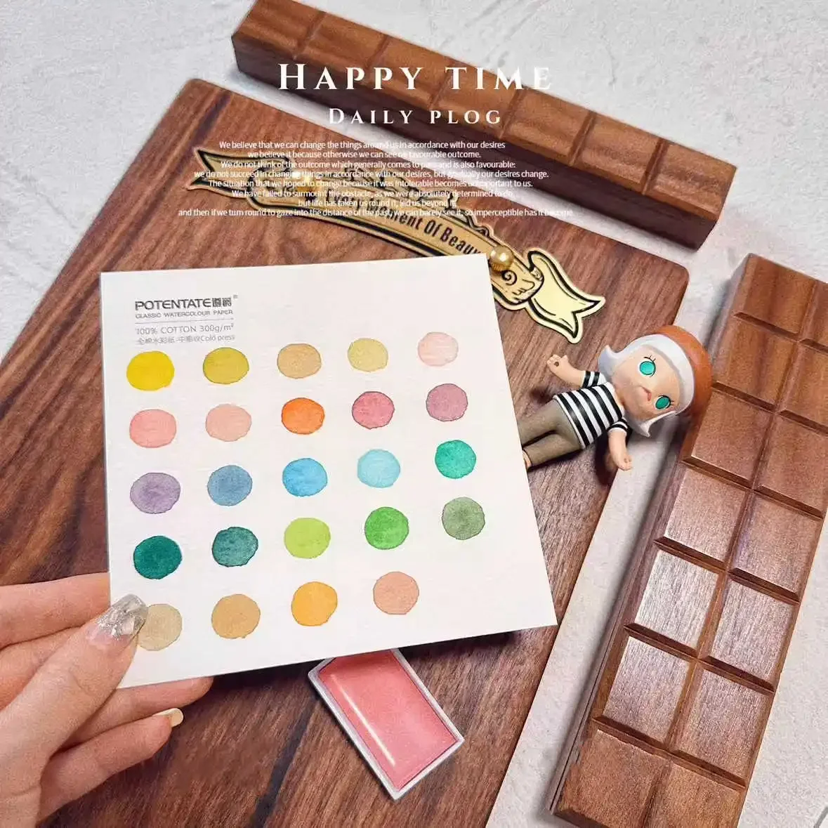 Kuretake Solid Watercolor Paint Set 12/24 Colors Professional Water Color Paints For Painting Art Supplies Watercolor Painting Set Watercolor Paint Watercolor Pigment