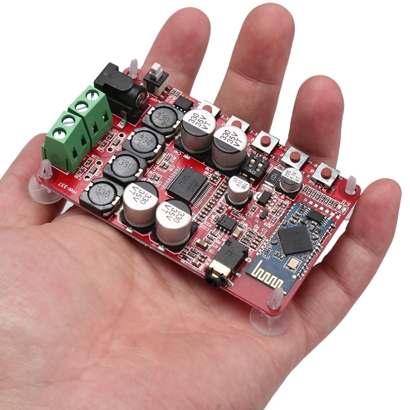 B63B-TDA7492P 50W+50W Digital Amplifier Board Wireless Bluetooth Audio Receiver Amplifier Board Module Power Supply 8-25V