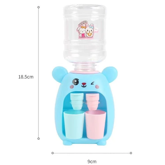 Mini Cartoon Drink Water Dispenser Toy Kitchen Play House Toys Mini Water Dispenser Toy Kitchen Playhouse 5