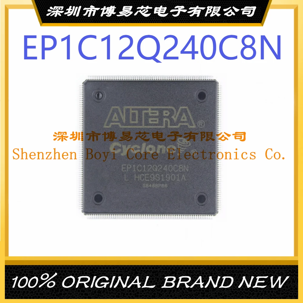 EP1C12Q240C8N Package QFP240 Spot ALTERA editable chip IC original ep3c5e144i7n ep3c5e144c8n ep3c25e144c8n ep3c5e144i7 ep3c5e144c8 ep3c25e144c8 ep3c5e ep3c25e ic chip eqfp 144 altera