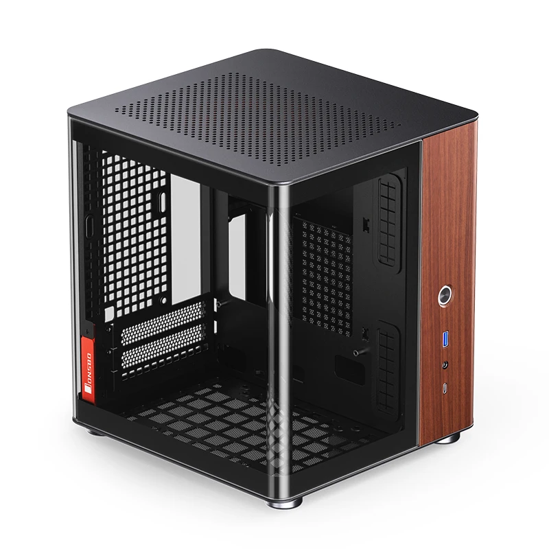 JONSBO TK-0 ITXケース ブラック Amazon.com: JONSBO TK-0 Black ITX Mini Tower PC Case, Hyperboloid