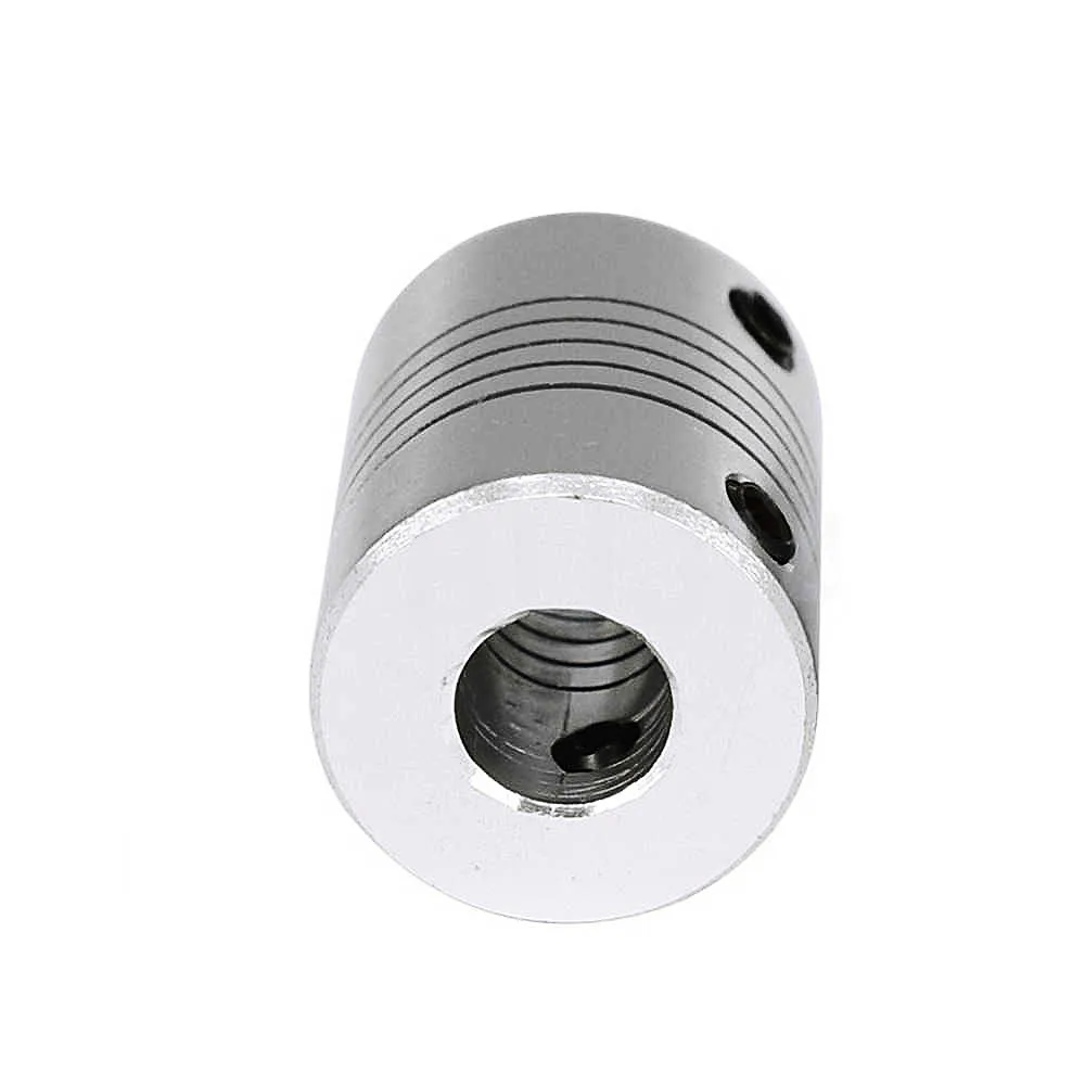 Shaft Coupler D19L25 5mm 6mm 6.35mm 8mm 10mm Aluminium Flexible Jaw Coupler For CNC Stepper Motor 3D Printer Parts