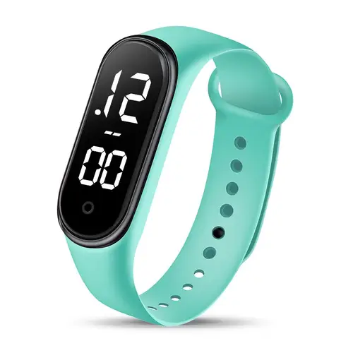 Rubber Luminous Waterproof LED Children's Electronic Watch Casual Fashion Creative Outdoor Sports Student Electronic Watches - Image 10