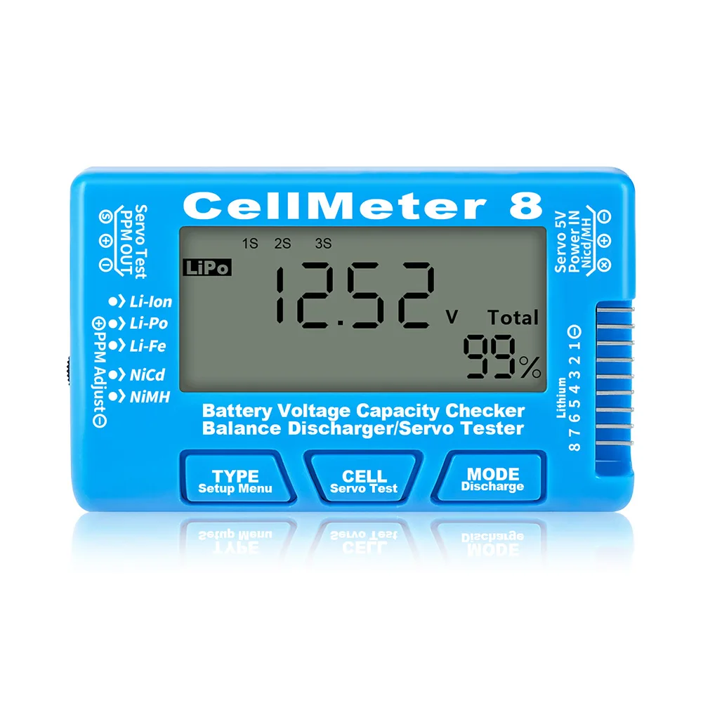 Рисунок 2 - Цифровой Тестер Аккумуляторов CellMeter 8