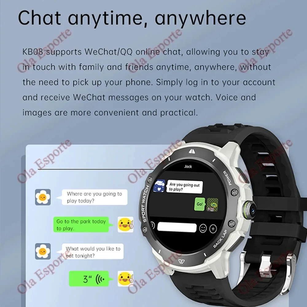남녀공용 AMOLED 스마트워치, NFC WIFI 스마트워치, 앱 다운로드, 듀얼 카메라, 영상 통화, 구글 플레이, SIM 카드, 4G, 신제품