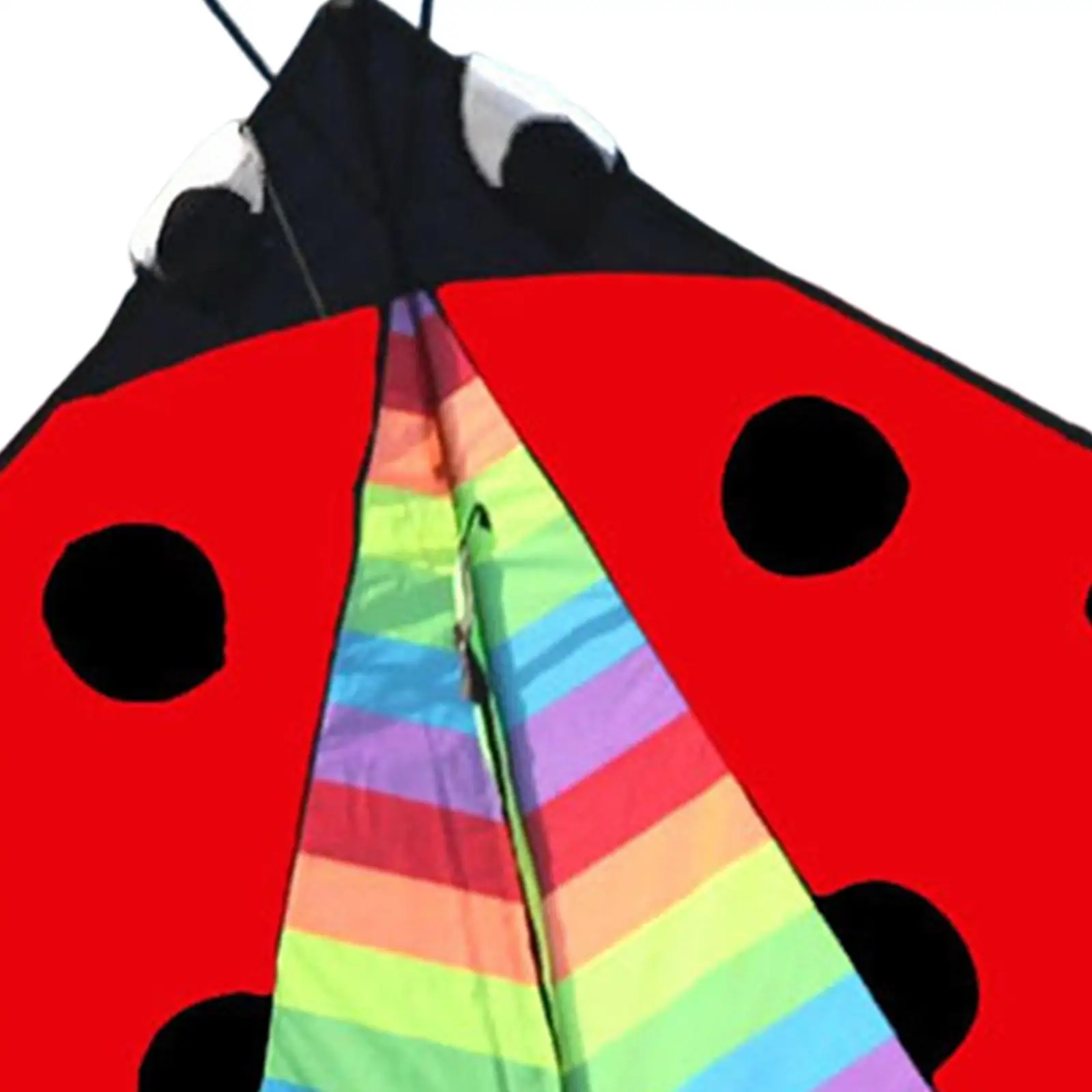 Ladybug Kite Easy Single-Line Windsock Delta For Outdoor Fun