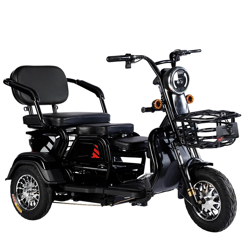 newest 1000w scooters electric adults scooter 3 wheel 3 seats kick play moto electric mobility lifan electric tricycle