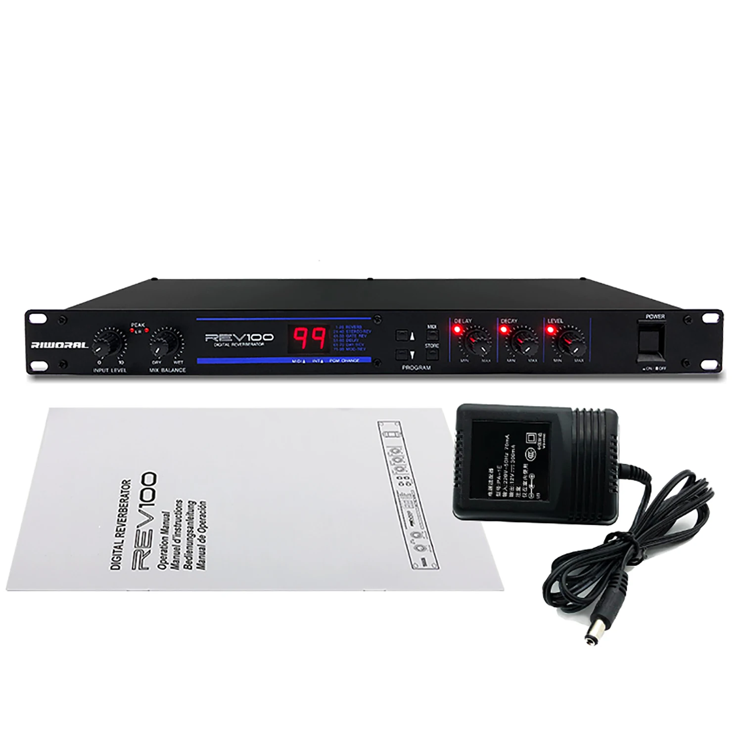 ☆ヤマハ デジタル リバーブレーター REV100☆エフェクター YAMAHA