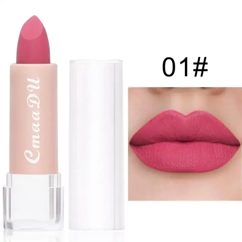 thumbnail image 1 of 15 Colors Lipstick Lip Makeup Sexy Woman Velvet Matte Lipgross Tint for Lips Long Lasting Waterproof Non-stick Cup Lip Cosmetics, 1 of 5