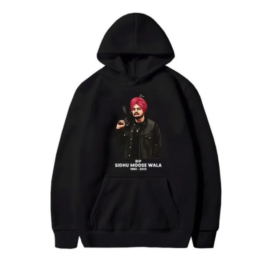 

Sidhu Moosewala Hoodie Men Hooded Sweatshirt Streetwear Oversized Women Long Sleeve Fashion Harajuku Pullovers Clothes For Teens