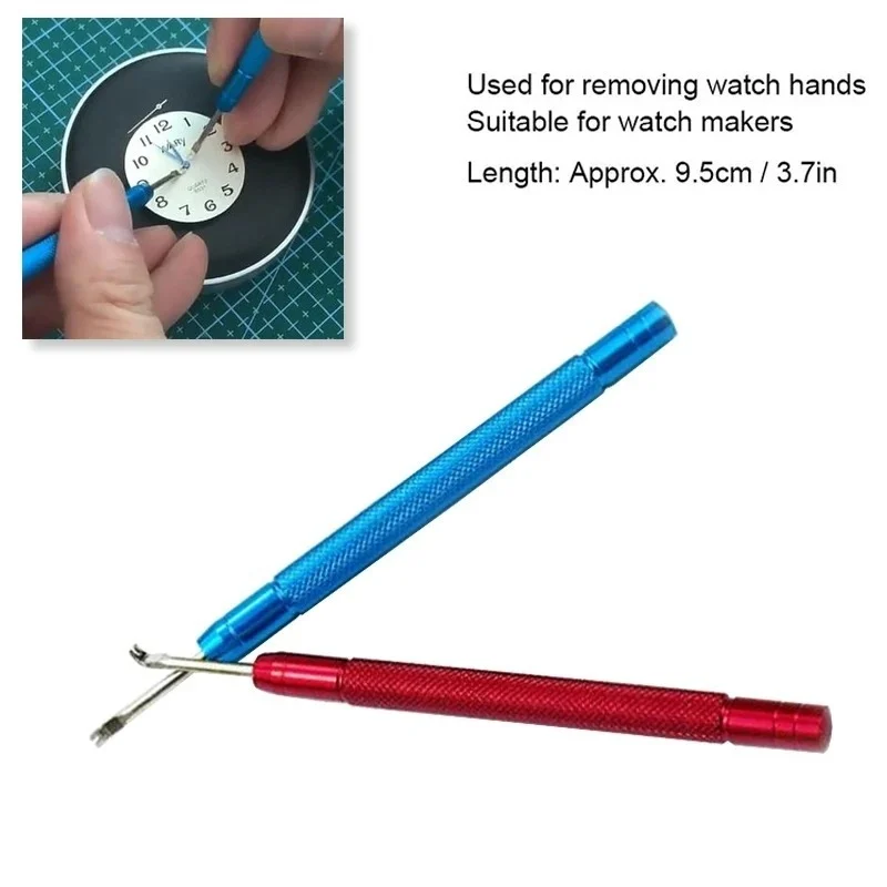 Dual Aluminum Alloy Watch Hand Presser Tool for Precision Watch Repair