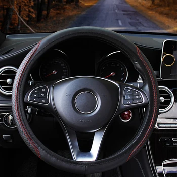 Universal Microfiber Steering Wheel Cover (37–39cm) 3