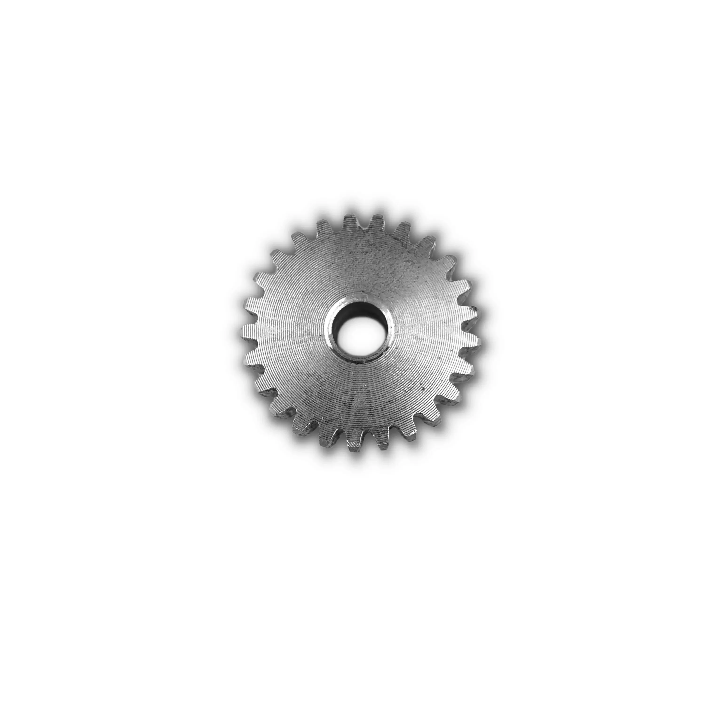 45# Steel Spur Gear 1Pc 1Mod 21/22/23/24/25/26/27/28T Metal Gear Thickness 10mm Outer Dia 13-18mm For Electricity Textile Field