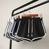 Short de yoga pour femmes, vêtements d'extérieur d'été, taille moyenne, pantalon droit ample, élégant, fin, respirant, jambes larges, pantalon court de gymnastique 3