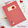 1 Korean Tomato Grid High Appearance Level Blank Notebook Minority Office Learning Ledger Diary School Supplies Planner Book 4