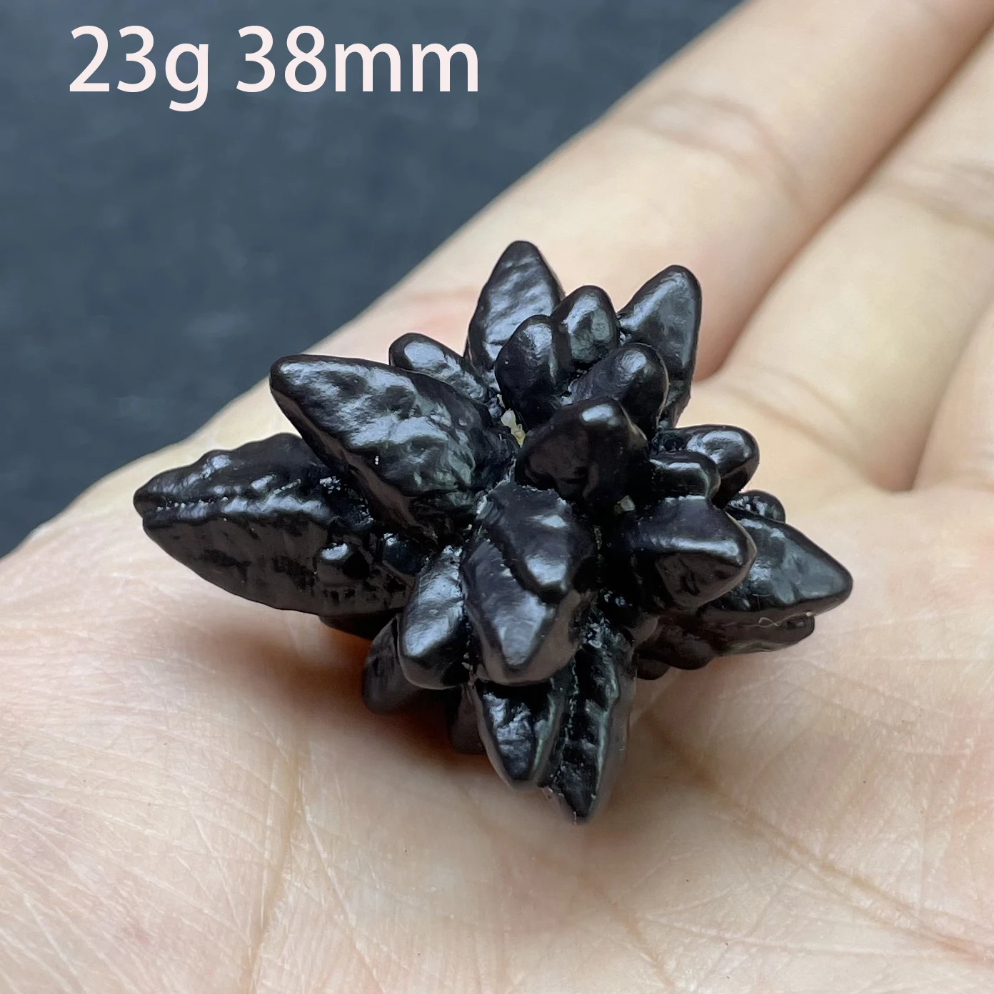 Natural Black Diamond irregular Prophecy Rock Carbonado Crystal Quartz Points Mineral Ore Healing Stone Home Decor 6