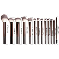 Ensemble de pinceaux de maquillage, 13 pièces, fond de teint, correcteur, poudre, fard à paupières, Blush, mélange Kabuki, outil de beauté cosmétique pour le visage 3