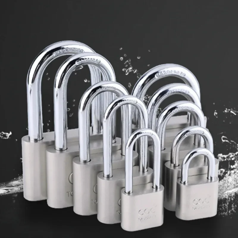 Full metal Padlock Wolf Head Lock Small Door Locks 30mm 40mm 50MM Not Rust Lock Core 3 keys
