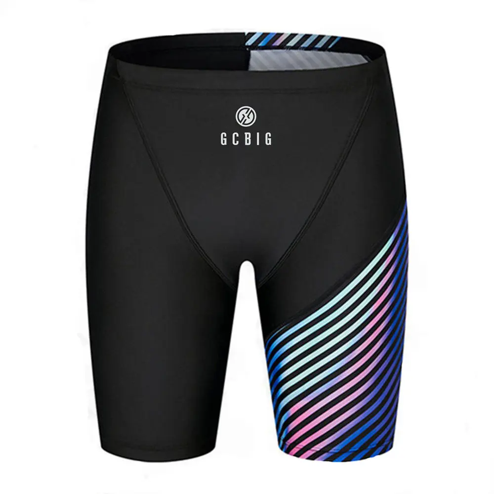 Mens Summer Beach Swimming Pants Swimwear Training Swim Shorts Trunks Swimsuits Boy Jammer Running Sports Surf Shorts Trunks 3